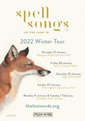 Spell Songs 2022 Winter Tour Poster