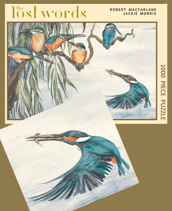The Lost Words: Kingfisher Jigsaw