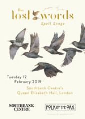 Spell Songs tour poster - Southbank Centre