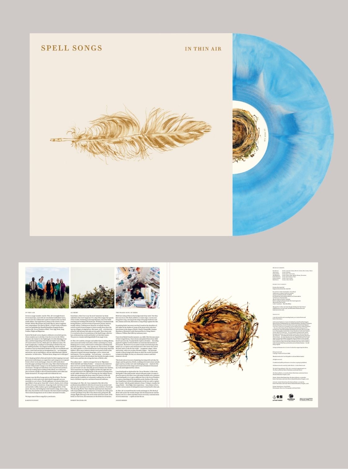 In Thin Air: Special Edition Gatefold LP - Sky Vinyl