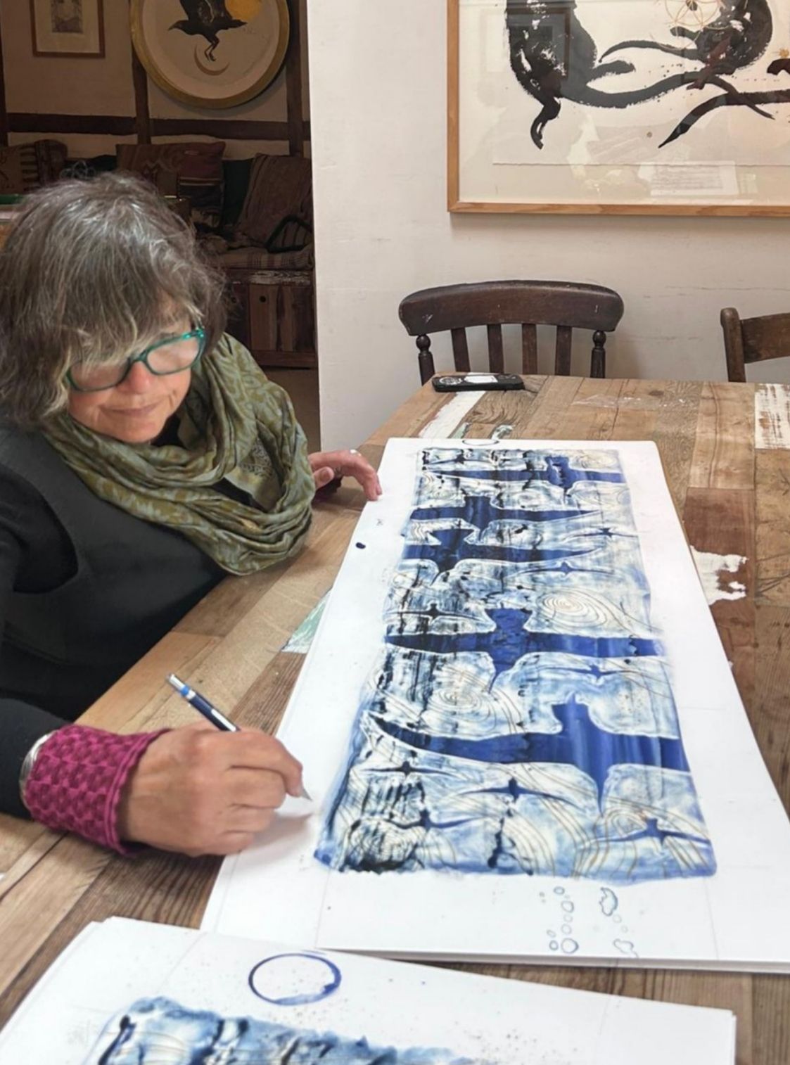 Blue Migration Limited Edition Print